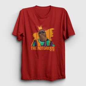 Presmono King The Notorious Bıg Beyaz Unisex T-shirt