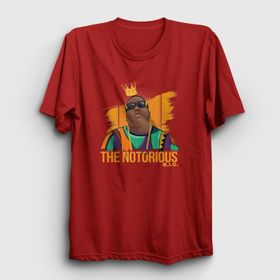 Presmono King The Notorious Bıg Kırmızı Unisex T-shirt