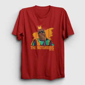 Presmono King The Notorious Bıg Kırmızı Unisex T-shirt