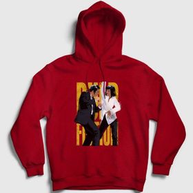 Presmono Kırmızı Dance V2 Film Pulp Fiction Unisex T-shirt