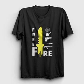 Presmono Knife Free Fire Kadın T-shirt