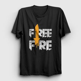 Presmono Knife V2 Free Fire Beyaz Unisex T-Shirt