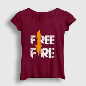 Presmono Knife V2 Free Fire Kadın T-shirt