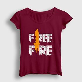 Presmono Knife V2 Free Fire Kadın T-shirt