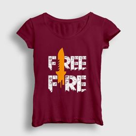 Presmono Knife V2 Free Fire Kadın T-shirt