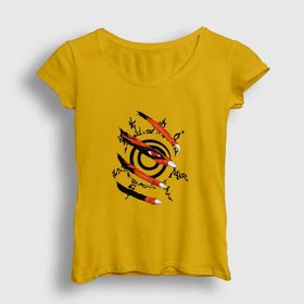 Presmono Kyuubi Anime Naruto Kadın T-shirt