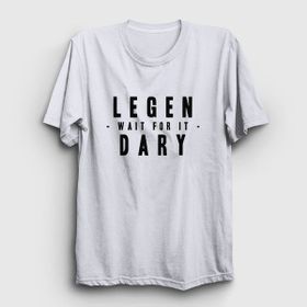 Presmono Legendary How I Met Your Mother Beyaz Unisex T-shirt