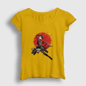 Presmono Levi Anime Attack On Titan Kadın T-shirt
