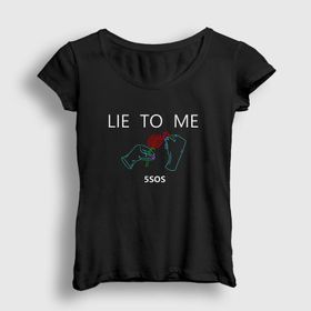 Presmono Lie 5 Seconds Of Summer Kadın T-shirt