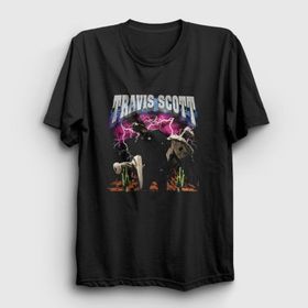 Presmono Lightning Astroworld Travis Scott Kadın T-shirt