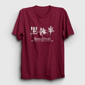 Presmono Logo Anime Kuroshitsuji Kadın T-shirt
