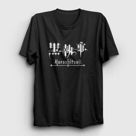 Presmono Logo Anime Kuroshitsuji Kadın T-shirt