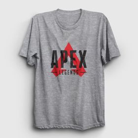 Presmono Logo Apex Legends Beyaz Unisex T-shirt