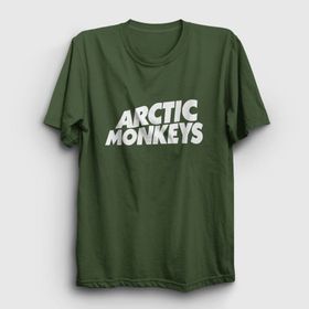 Presmono Logo Arctic Monkeys Kadın T-shirt