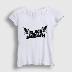 Presmono Logo Black Sabbath Kadın T-shirt