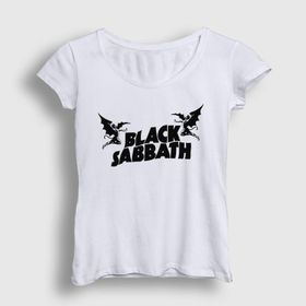 Presmono Logo Black Sabbath Kadın T-shirt