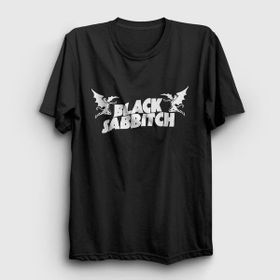 Presmono Logo Black Sabbath Kadın T-shirt