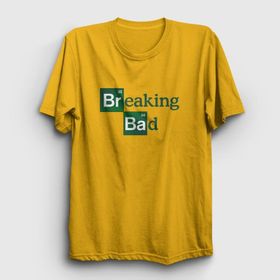 Presmono Logo Breaking Bad Beyaz Unisex T-shirt