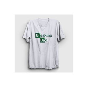 Presmono Logo Breaking Bad Beyaz Unisex T-shirt