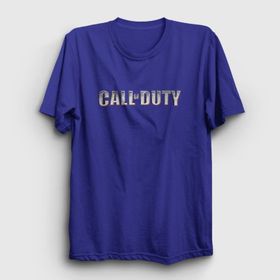 Presmono Logo Call Of Duty Kırmızı Unisex T-shirt