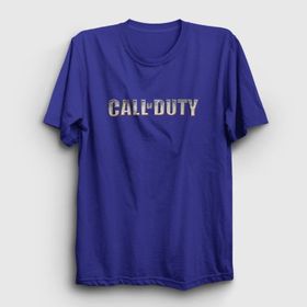 Presmono Logo Call Of Duty Siyah T-Shirt