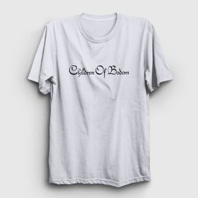 Presmono Logo Children Of Bodom Beyaz Unisex T-Shirt