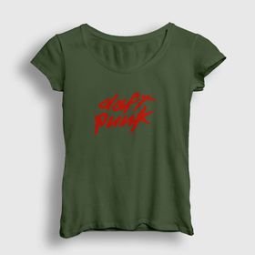 Presmono Logo Daft Punk Kadın T-shirt