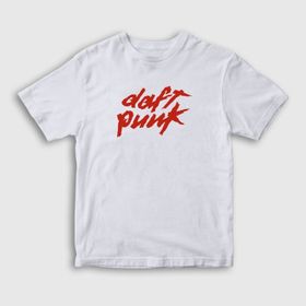Presmono Logo Daft Punk Siyah T-Shirt