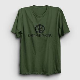 Presmono Logo Dream Theater Haki Unisex T-Shirt