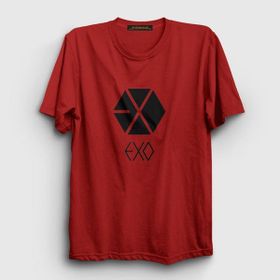 Presmono Logo Exo Kırmızı Erkek T-Shirt
