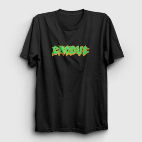 Presmono Logo Exodus Siyah Unisex T-Shirt