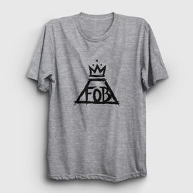 Presmono Logo Fall Out Boy Kırmızı Unisex T-Shirt