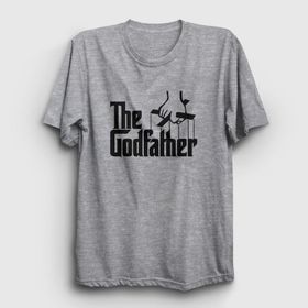 Presmono Logo Film Baba The Godfather Beyaz Unisex T-shirt