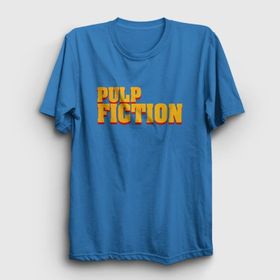 Presmono Logo Film Pulp Fiction Beyaz Unisex T-shirt