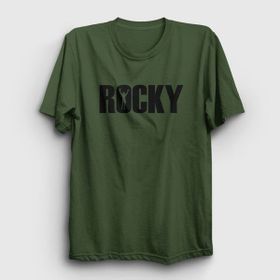 Presmono Logo Film Rocky Haki Unisex T-Shirt