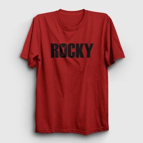 Presmono Logo Film Rocky Sarı Unisex T-shirt