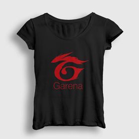 Presmono Logo Garena Free Fire Kadın T-shirt