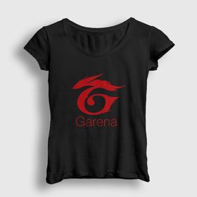 Presmono Logo Garena Free Fire Kadın T-shirt