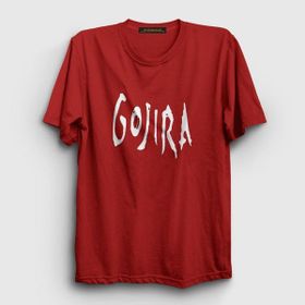 Presmono Logo Gojira Kırmızı Unisex T-Shirt