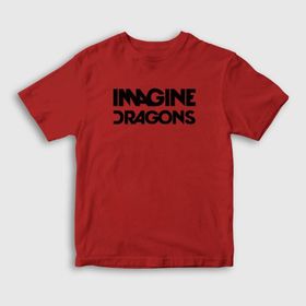 Presmono Logo Imagine Dragons Beyaz Unisex T-shirt