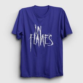 Presmono Logo In Flames Kırmızı Unisex T-Shirt