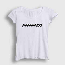 Presmono Logo K-Pop Mamamoo Kadın T-shirt