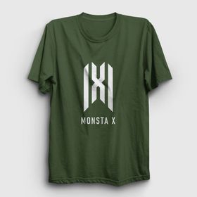 Presmono Logo K-Pop Monsta X Kadın T-shirt