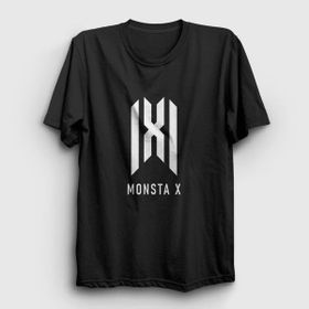 Presmono Logo K-Pop Monsta X Kadın T-shirt