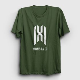Presmono Logo K-Pop Monsta X Kadın T-shirt
