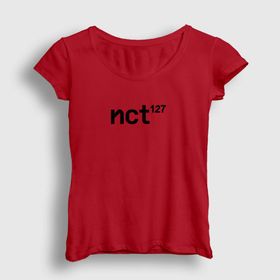 Presmono Logo K-Pop Nct 127 Kadın T-shirt