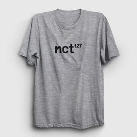 Presmono Logo K-Pop Nct 127 Sarı Unisex T-Shirt