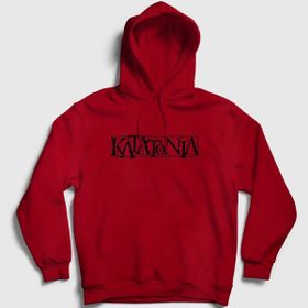 Presmono Logo Katatonia Kırmızı Unisex Sweatshirt