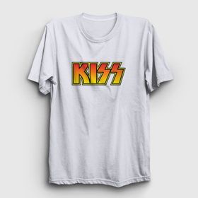 Presmono Logo Kiss Kırmızı Unisex T-Shirt