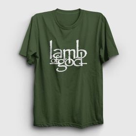 Presmono Logo Lamb Of God Haki Unisex T-Shirt
